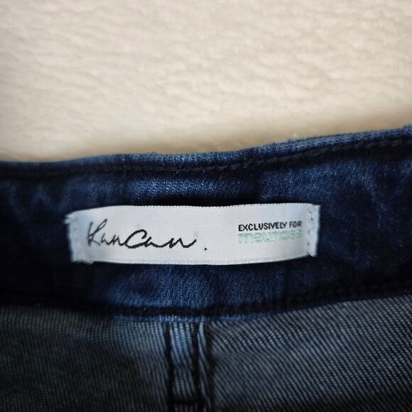 Kancan Maurices Flare Jeans Bootcut Dark Wash Denim Womens 30 0731 - Picture 7 of 11